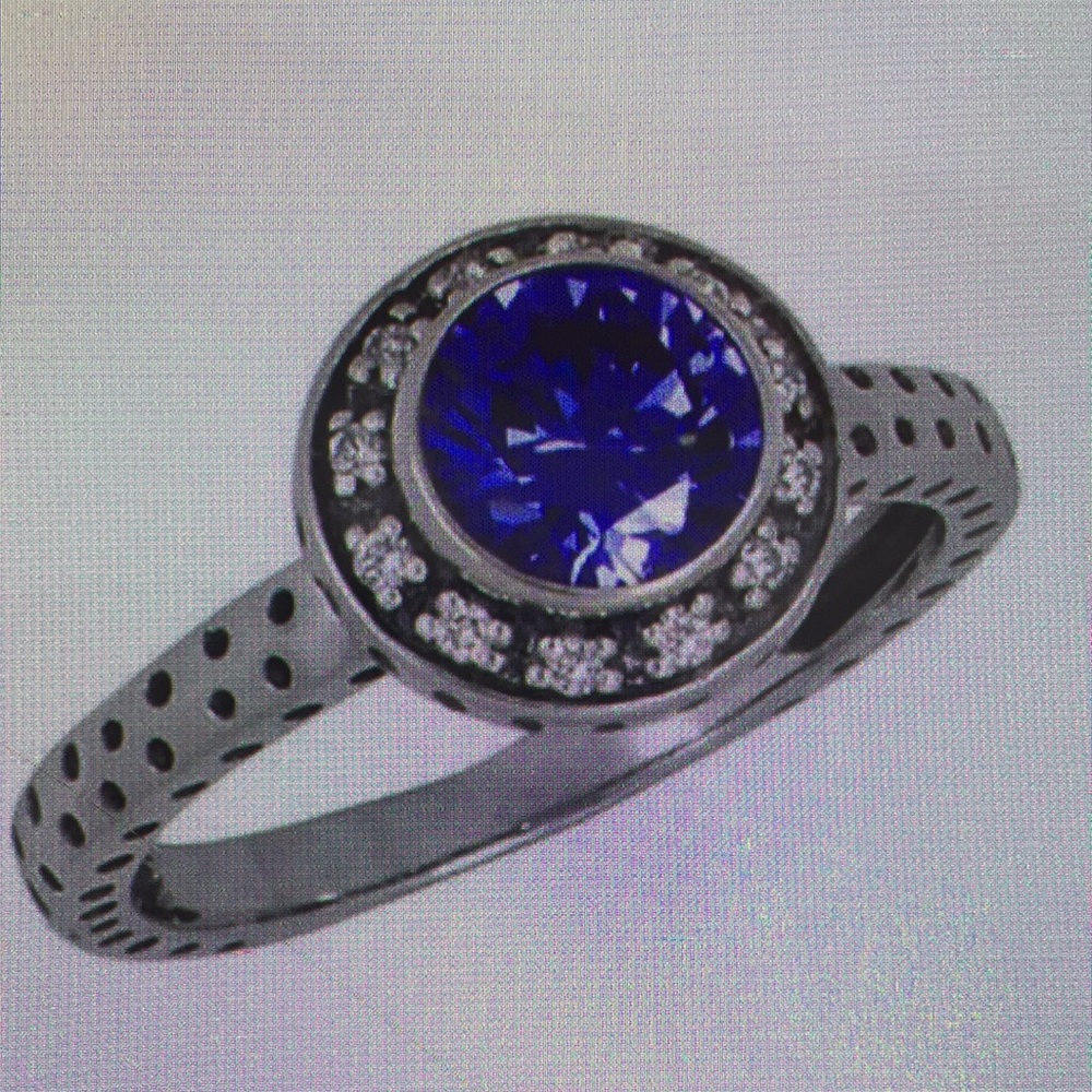 Silpada SS Azure Allure Ring R2806